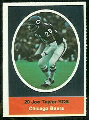 1972 Sunoco Stamps      093      Joe Taylor
